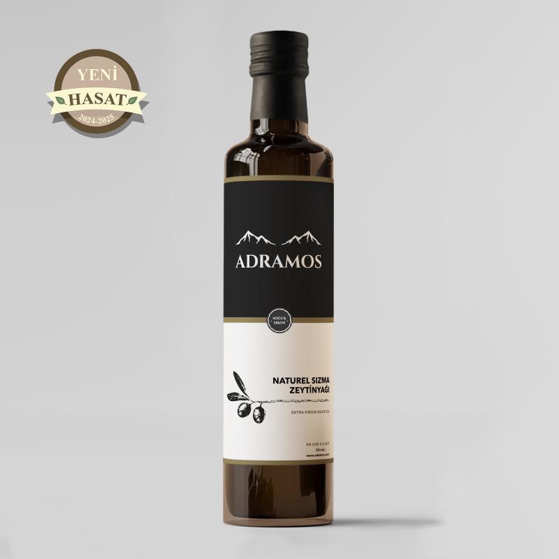 Yeni Hasat Adramos Soğuk Sıkım Naturel Zeytinyağı 0,75 Lt ( 750 Ml )
