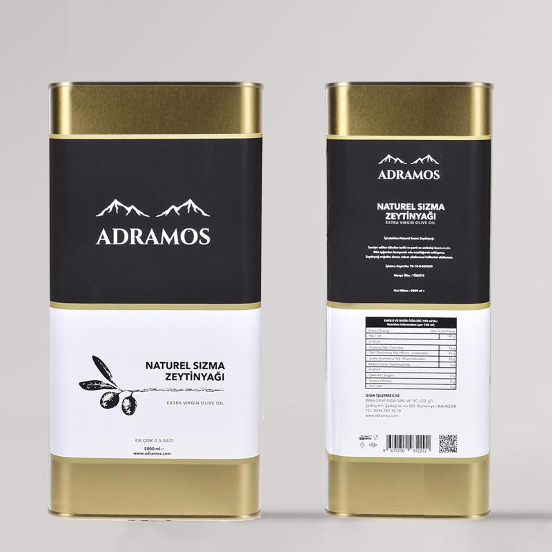 Adramos Naturel Sızma Zeytinyağı 20 Lt (20000 ml)